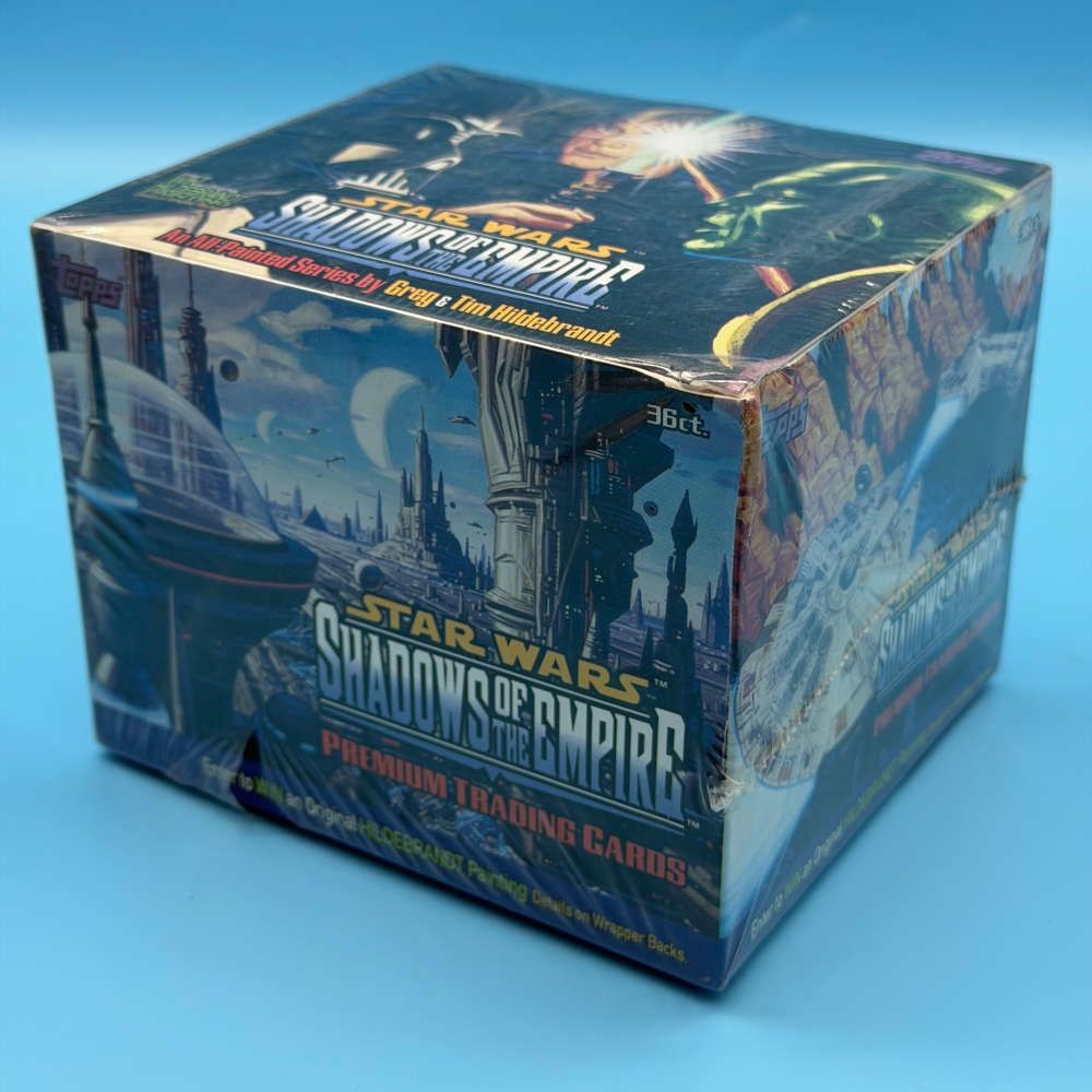 Star Wars Shadows of the Empire Sealed Trading Card Box – Topps