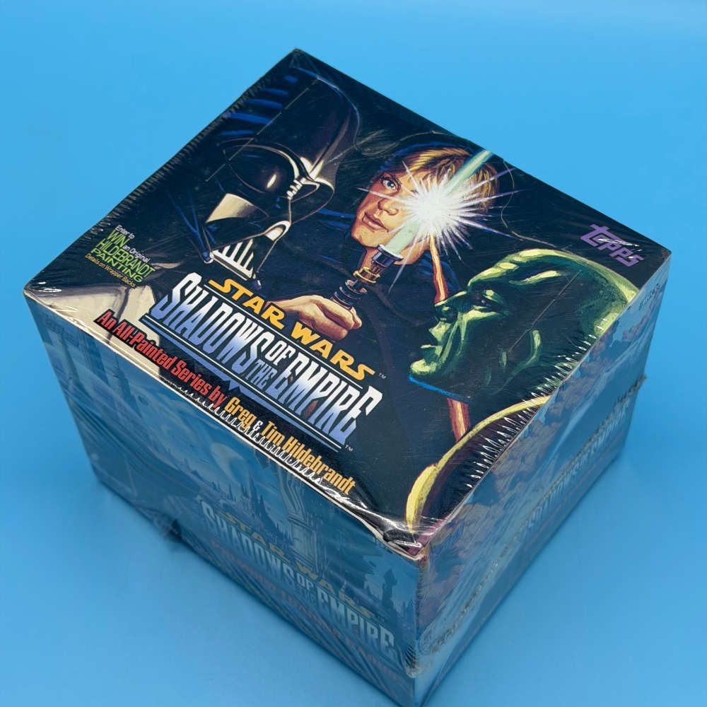 Star Wars Shadows of the Empire Sealed Trading Card Box – Topps