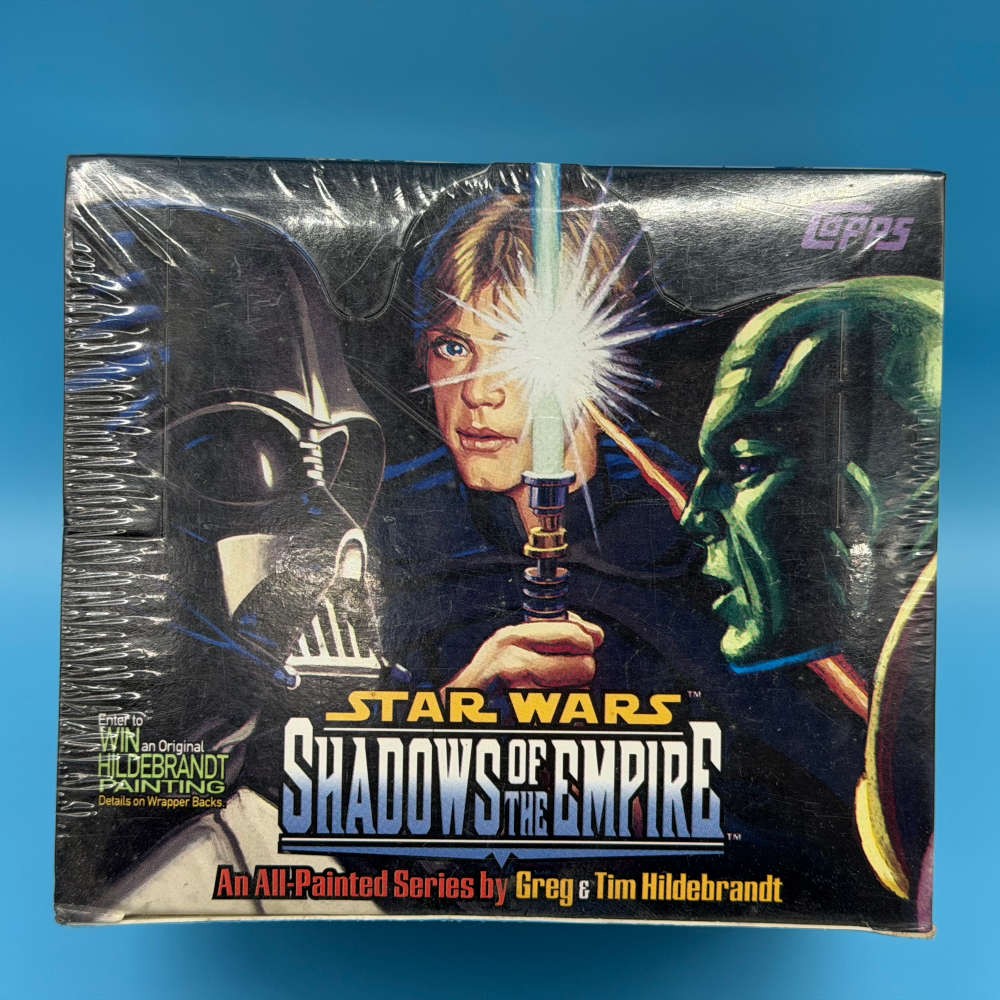 Star Wars Shadows of the Empire Sealed Trading Card Box – Topps