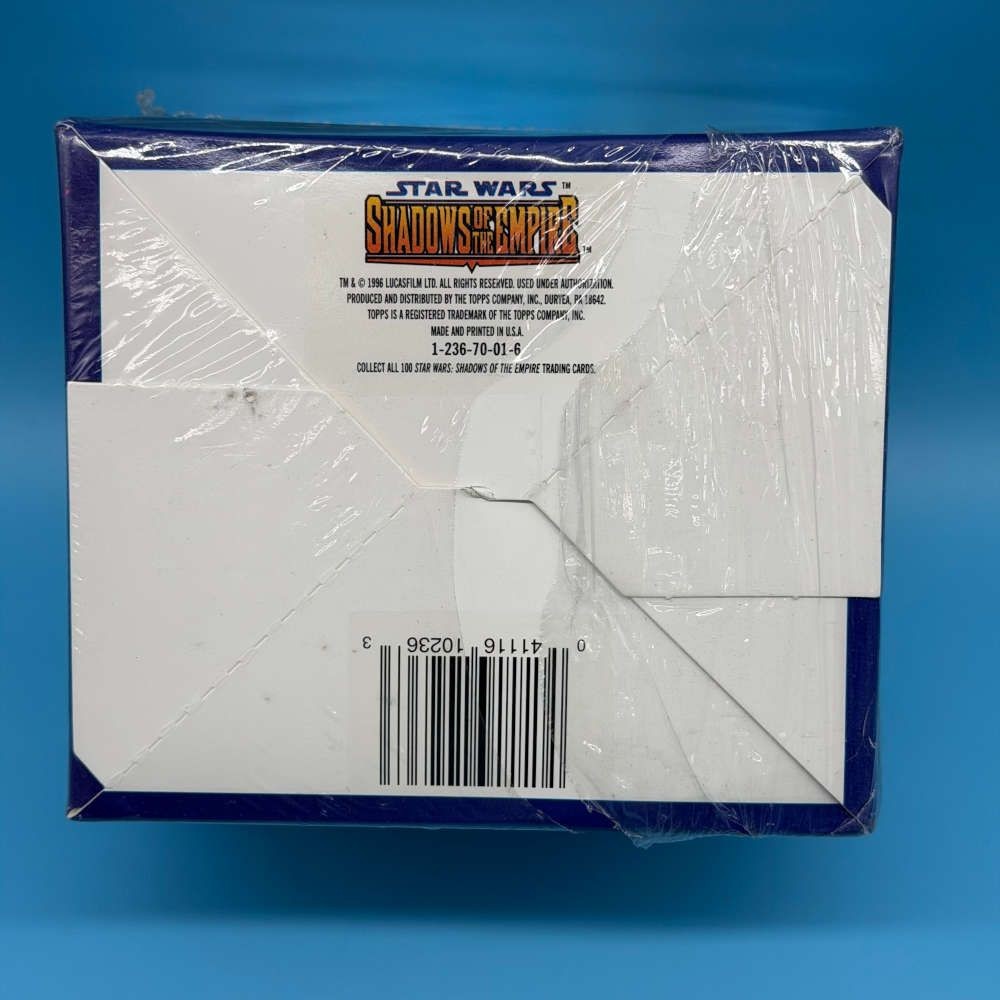 Star Wars Shadows of the Empire Sealed Trading Card Box – Topps