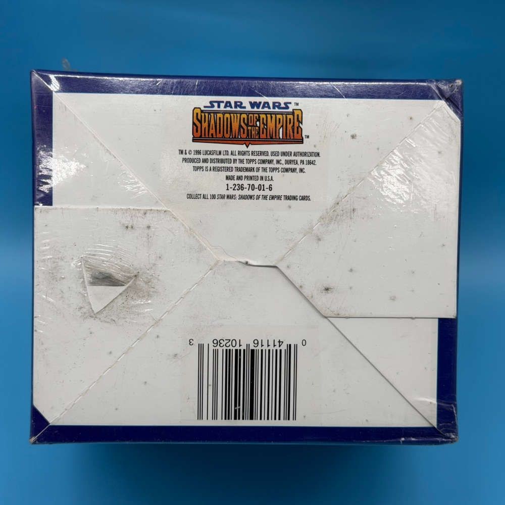 Star Wars Shadows of the Empire Sealed Trading Card Box – Topps