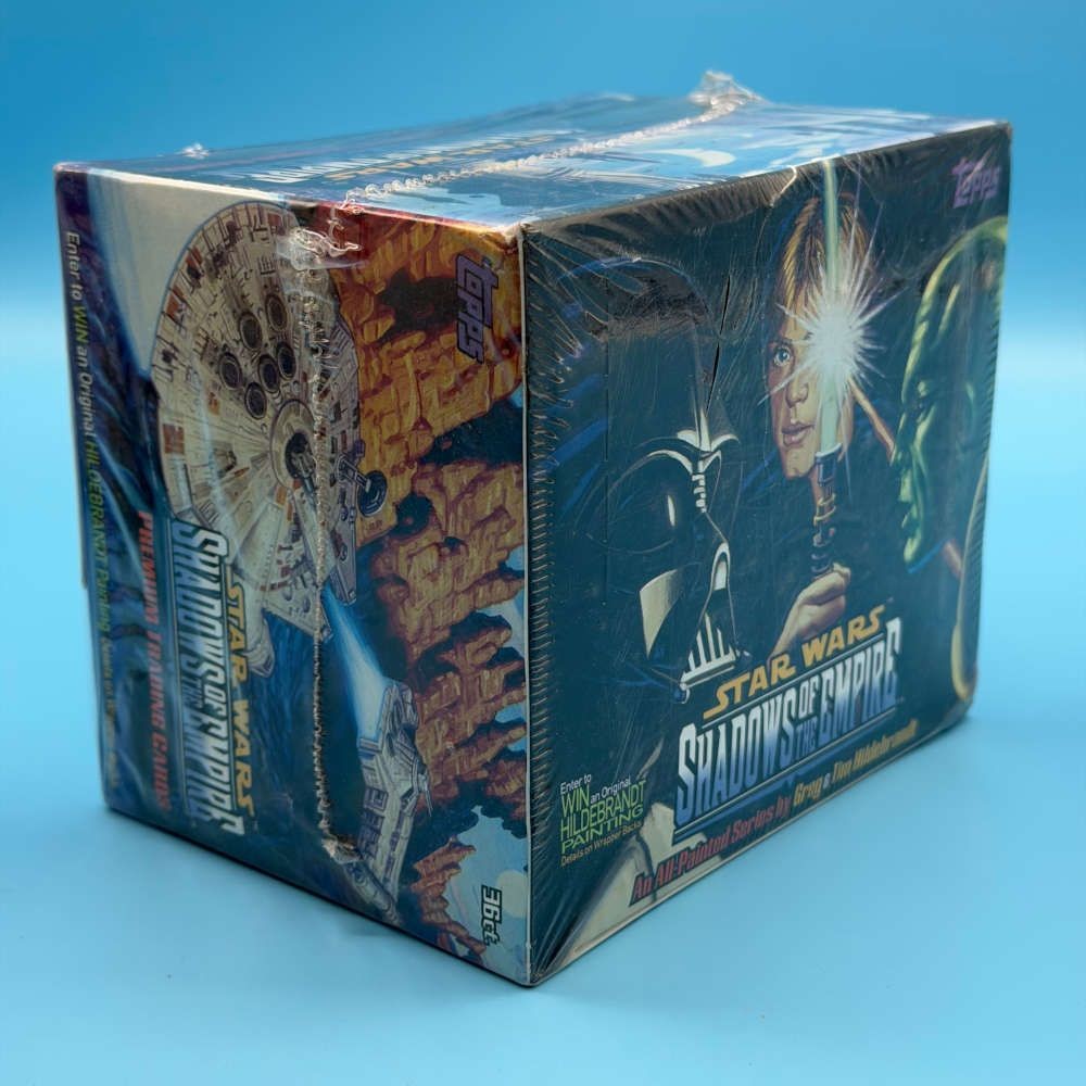 Star Wars Shadows of the Empire Sealed Trading Card Box – Topps