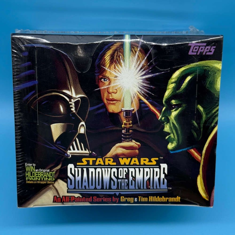 Star Wars Shadows of the Empire Sealed Trading Card Box – Topps