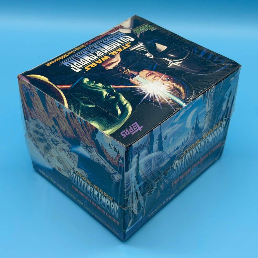 Star Wars Shadows of the Empire Sealed Trading Card Box – Topps