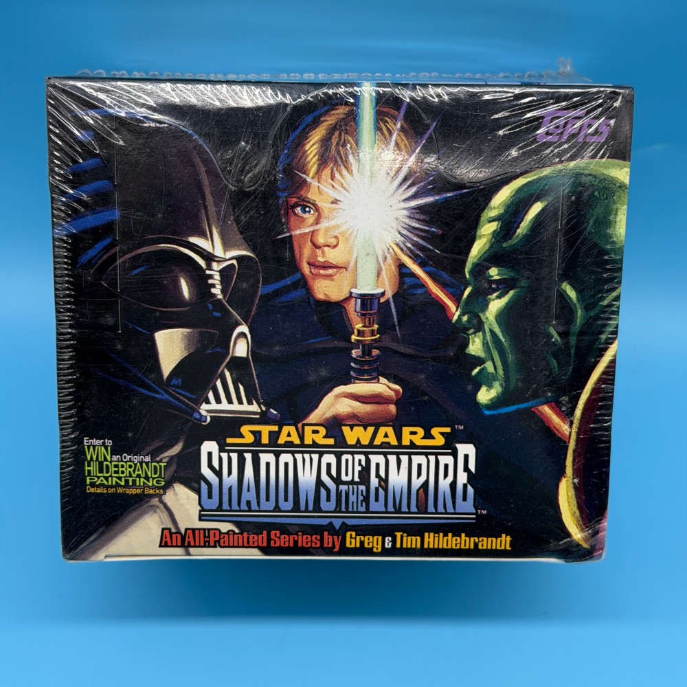 Star Wars Shadows of the Empire Sealed Trading Card Box – Topps