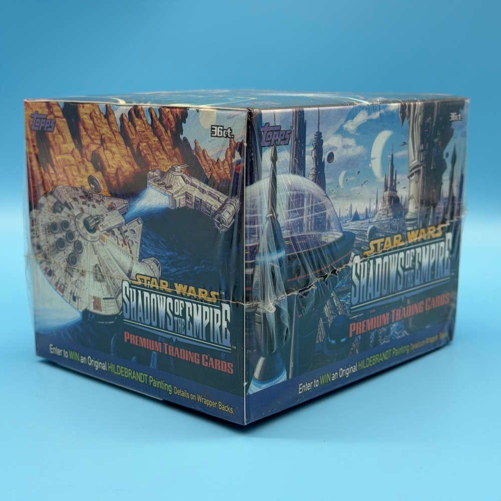 Star Wars Shadows of the Empire Sealed Trading Card Box – Topps