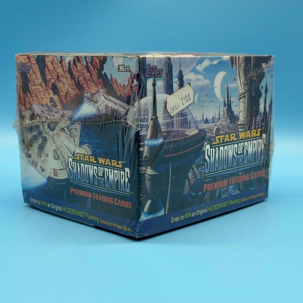 Star Wars Shadows of the Empire Sealed Trading Card Box – Topps