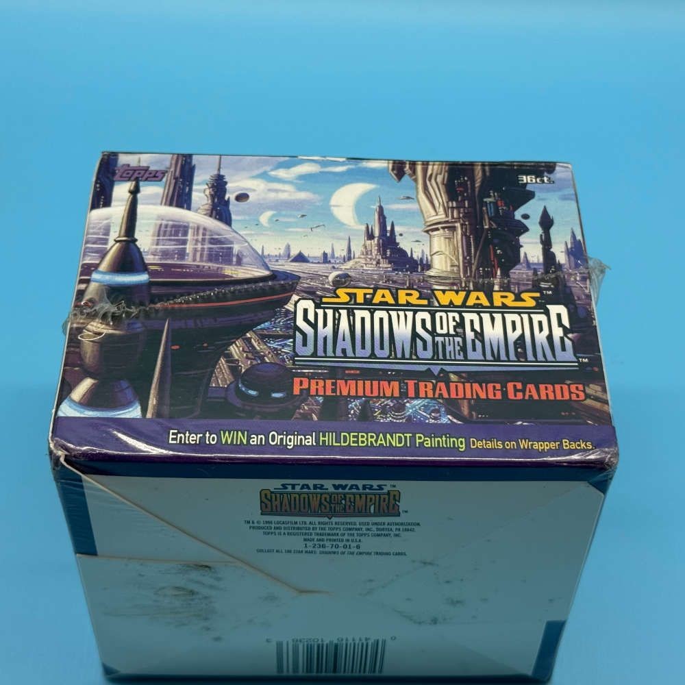 Star Wars Shadows of the Empire Sealed Trading Card Box – Topps